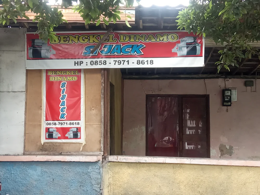 Bengkel dinamo si jack Solo