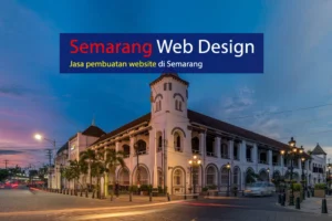 Semarang web design, jasa pembuatan website Semarang