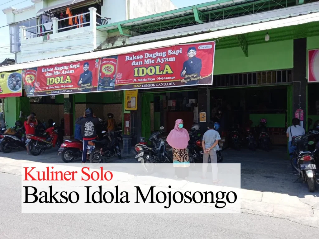 bakso idola Mojosongo, Kuliner Solo