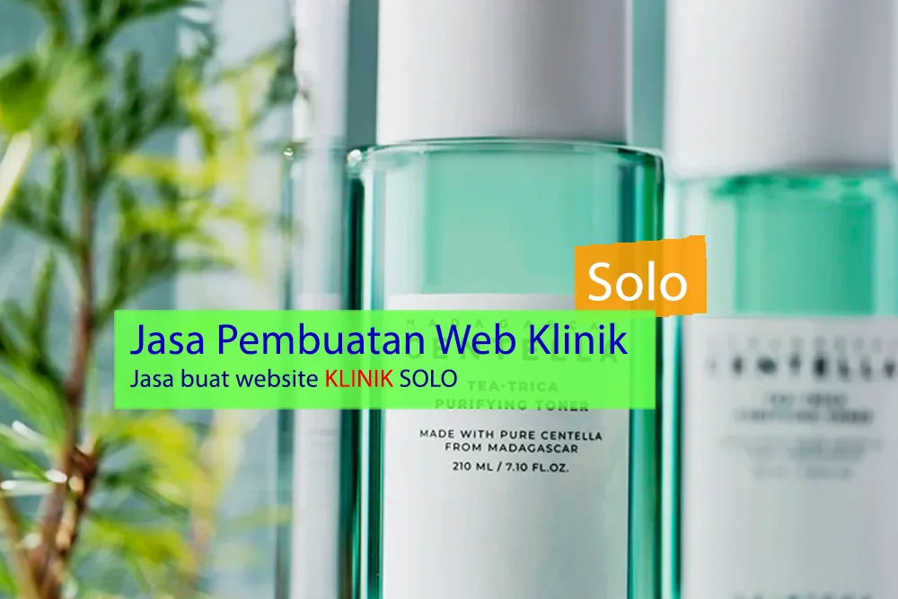 Jasa Pembuatan Web Klinik Solo, Klinik web design