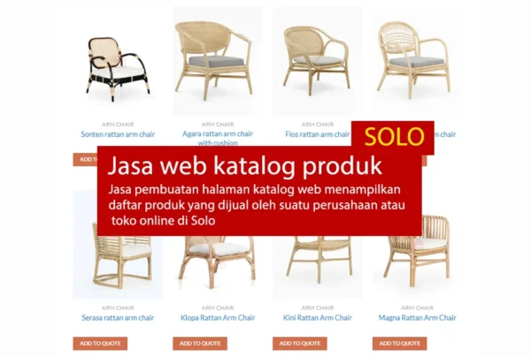 website katalog produk solo