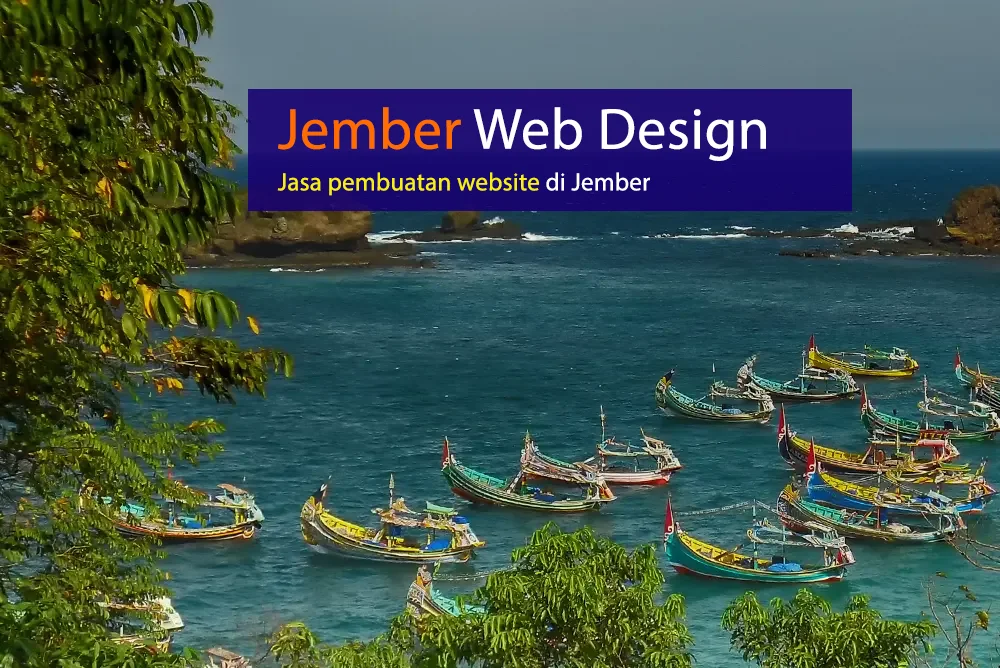 Jember web design, jasa pembuatan website Jember