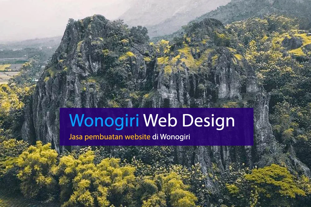Wonogiri web design, jasa pembuatan website Wonogiri